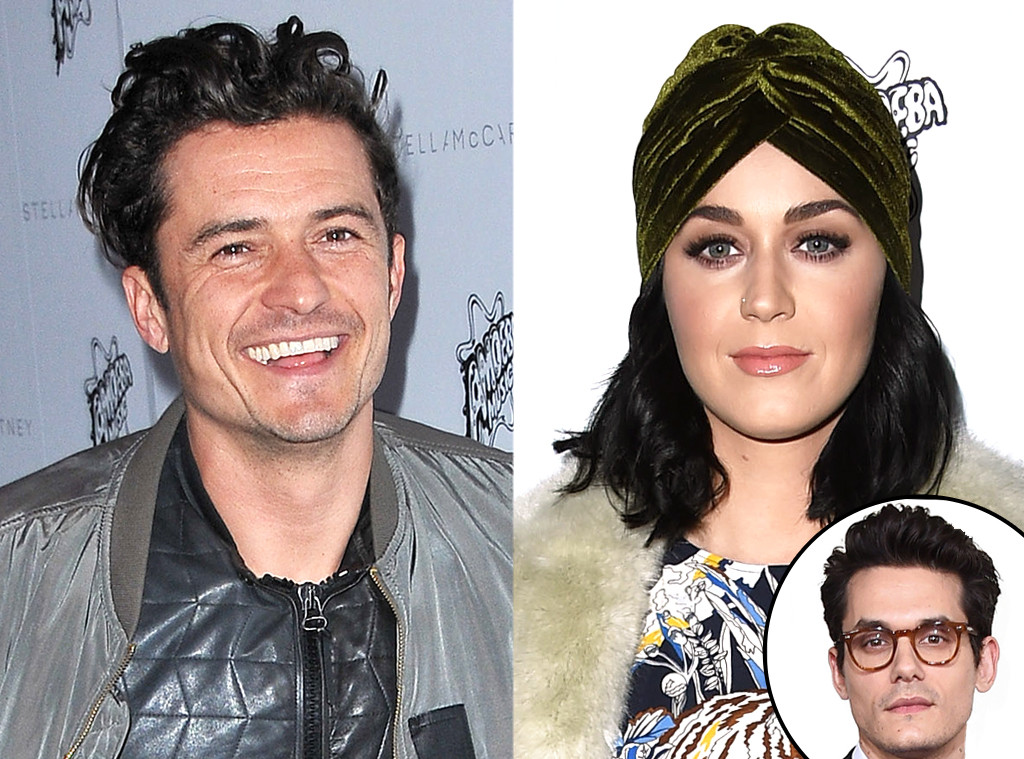 Katy Perry, Orlando Bloom, John Mayer Katy Perry, Orlando Bloom, John Mayer